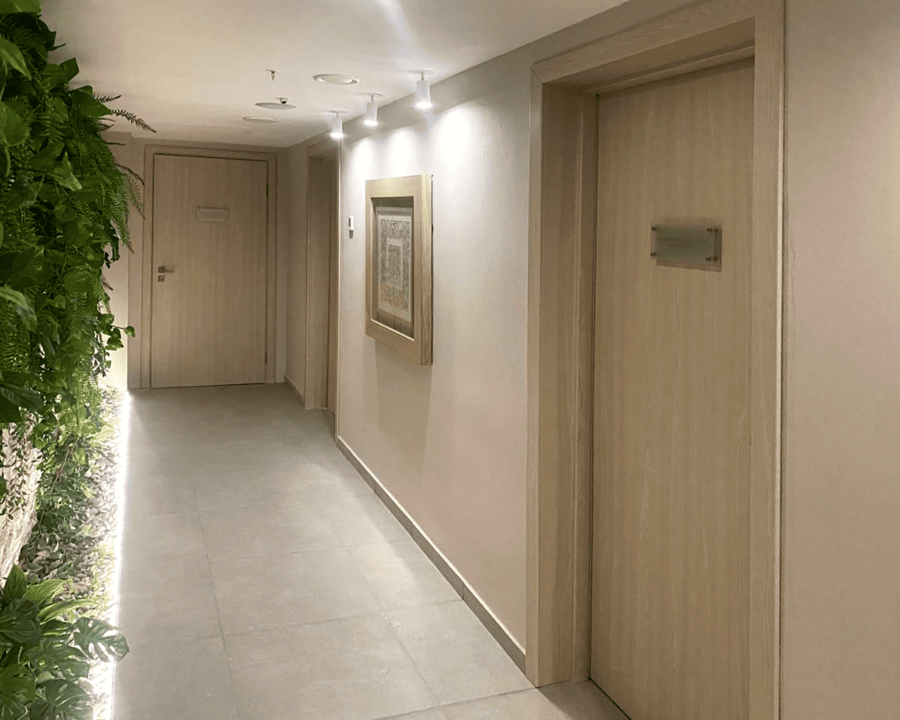 Реновация дверей в СПА Sheraton